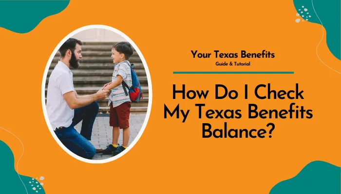 How Do I Check My Texas Benefits Balance